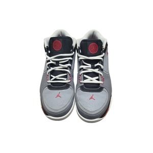 Air Jordan 2010 Team ISO Zoom Low Gray Red Mens SZ 10.5 Shoes 440567-002